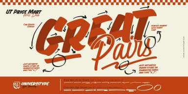 UT Pricemart by Universitype — Script Handwritten Font — thumbnail 7