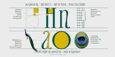 UT Sagora Glamour by Universitype — Decorative Font — thumbnail 7