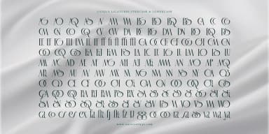 UT Sagora Glamour by Universitype — Decorative Font — thumbnail 9