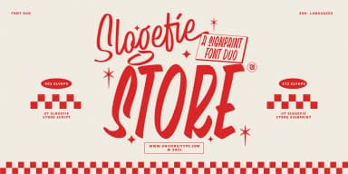 UT Slogefie Store by Universitype — Display Font — thumbnail 1