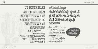 UT South Drink by Universitype — Script Handwritten Font — thumbnail 2