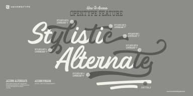 UT South Drink by Universitype — Script Handwritten Font — thumbnail 6