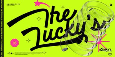 UT Stickers by Universitype — Script Handwritten Font — thumbnail 2