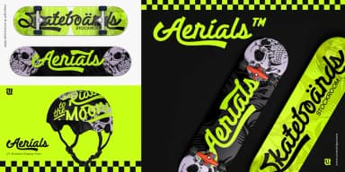 UT Stickers by Universitype — Script Handwritten Font — thumbnail 3