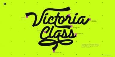 UT Stickers by Universitype — Script Handwritten Font — thumbnail 7