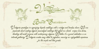 UT Vintagnie by Universitype — Dingbats Font — thumbnail 2