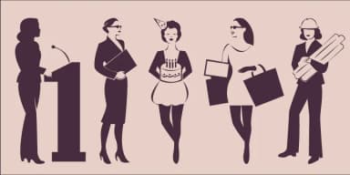 Vibrant Women by Outside the Line — Dingbats Font — thumbnail 1