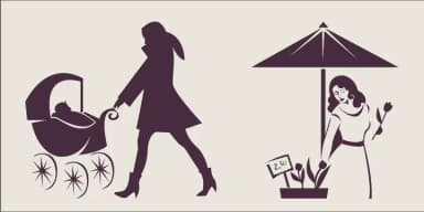 Vibrant Women by Outside the Line — Dingbats Font — thumbnail 2