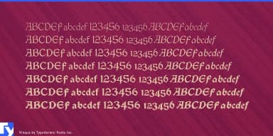 Vinque by Typodermic Fonts Inc. — Decorative Font — thumbnail 5