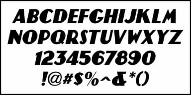 VINTAGE COMICS JNL by Jeff Levine Fonts — Decorative Font — thumbnail 5