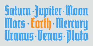 Vivala bl by Johannes Hoffmann — Blackletter Font — thumbnail 3