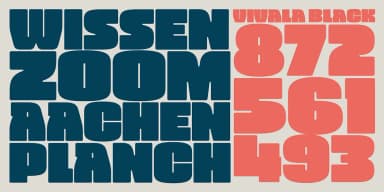 VIVALA BLACK by Johannes Hoffmann — Display Font — thumbnail 2