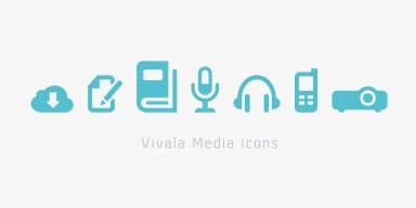 Vivala Media Icons by Johannes Hoffmann — Dingbats Font — thumbnail 5