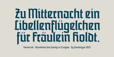 Vivala Old by Johannes Hoffmann — Blackletter Font — thumbnail 3