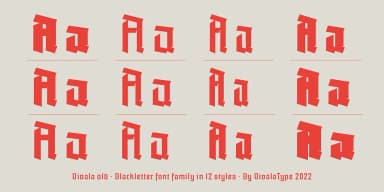 Vivala Old by Johannes Hoffmann — Blackletter Font — thumbnail 8