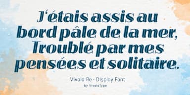 Vivala Re by Johannes Hoffmann — Display Font — thumbnail 8