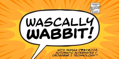 WASCALLY WABBIT by Comicraft — Display Font — thumbnail 1