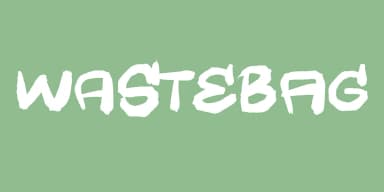 Wastebag by Bogstav — Display Font — thumbnail 1