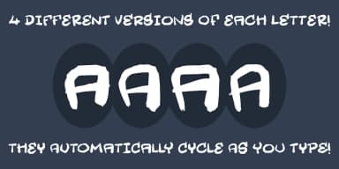 Wastebag by Bogstav — Display Font — thumbnail 4