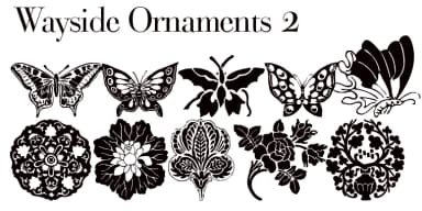 Wayside Ornaments by Wiescher-Design — Dingbats Font — thumbnail 3