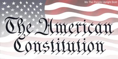 We The People by K-Type — Blackletter Font — thumbnail 5