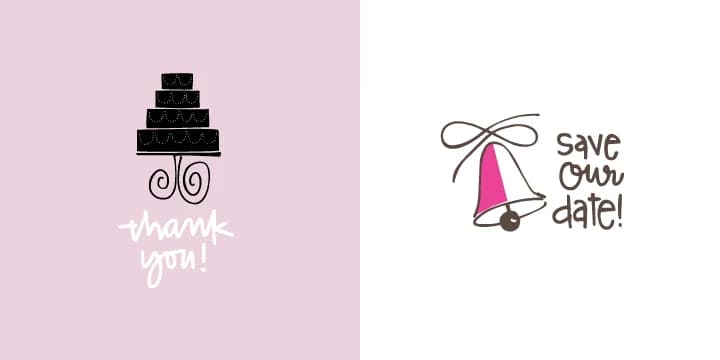 Wedding Doodles Too by Outside the Line — Dingbats Font