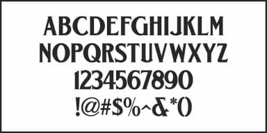 WEEKEND DATE JNL by Jeff Levine Fonts — Decorative Font — thumbnail 3