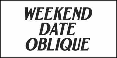 WEEKEND DATE JNL by Jeff Levine Fonts — Decorative Font — thumbnail 4