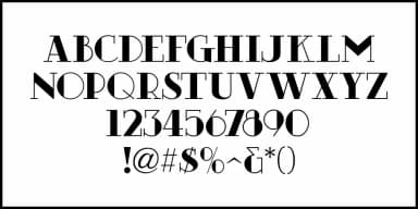 WESTERN SUBURBS JNL by Jeff Levine Fonts — Decorative Font — thumbnail 3