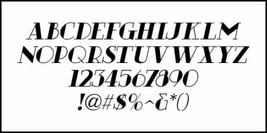 WESTERN SUBURBS JNL by Jeff Levine Fonts — Decorative Font — thumbnail 5