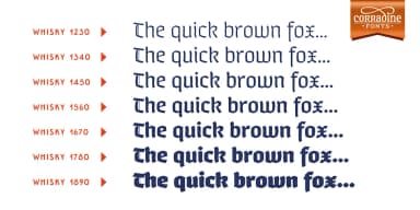 Whisky by Corradine Fonts — Blackletter Font — thumbnail 2