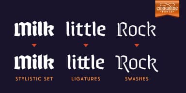 Whisky by Corradine Fonts — Blackletter Font — thumbnail 6