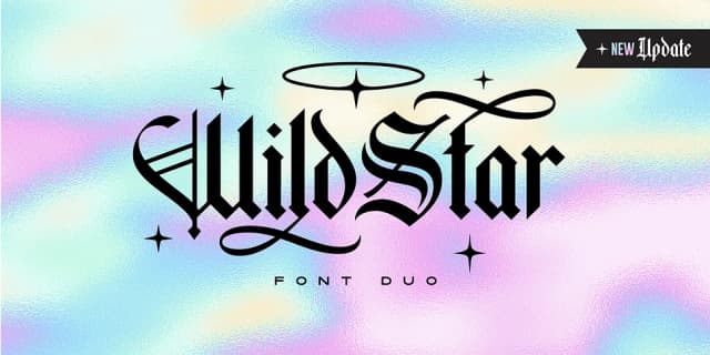 Wild Star by Set Sail Studios — Blackletter Font