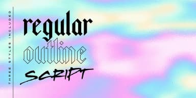 Wild Star by Set Sail Studios — Blackletter Font — thumbnail 6