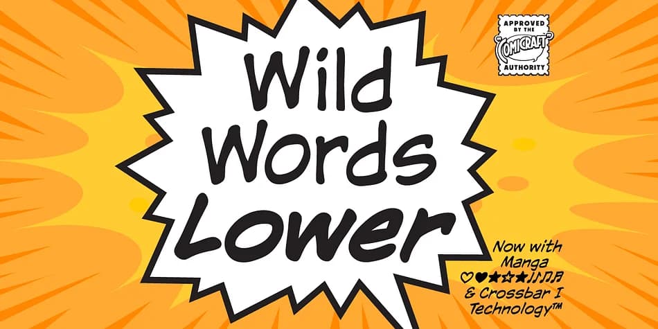 Wildwords Lower by Comicraft — Decorative Font