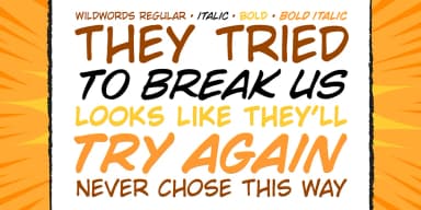 Wildwords by Comicraft — Decorative Font — thumbnail 2