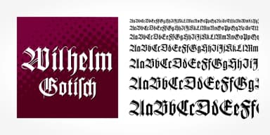 Wilhelm Gotisch Pro by SoftMaker — Blackletter Font — thumbnail 5