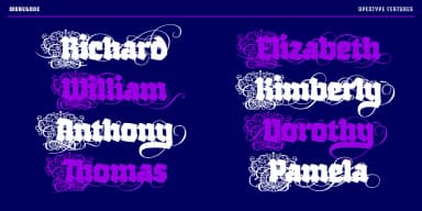 Wobegone by Typogama — Blackletter Font — thumbnail 10