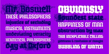 Wobegone by Typogama — Blackletter Font — thumbnail 5