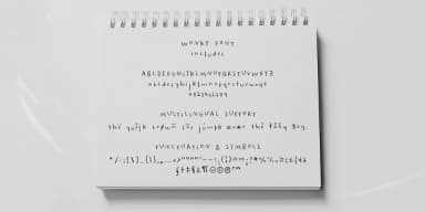 Wonky by Ana's Fonts — Dingbats Font — thumbnail 2