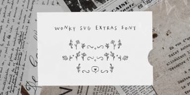 Wonky by Ana's Fonts — Dingbats Font — thumbnail 7