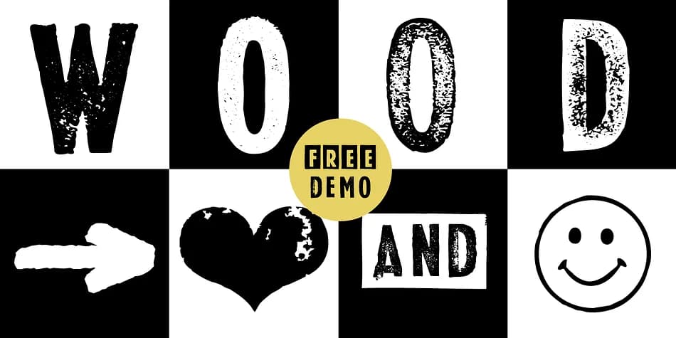 Wood Sans by Typo Graphic Design — Dingbats Font — preview 1