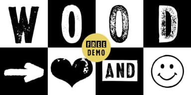 Wood Sans by Typo Graphic Design — Dingbats Font — thumbnail 1