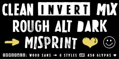 Wood Sans by Typo Graphic Design — Dingbats Font — thumbnail 2