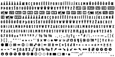 Wood Sans by Typo Graphic Design — Dingbats Font — thumbnail 6