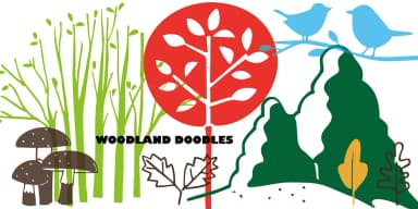 Woodland Doodles by Outside the Line — Dingbats Font — thumbnail 1