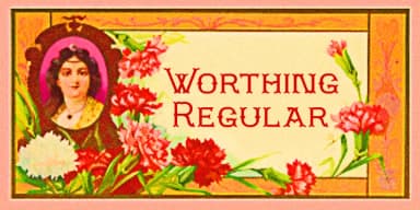 Worthing by Greater Albion Typefounders — Decorative Font — thumbnail 2