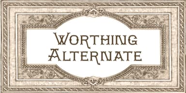 Worthing by Greater Albion Typefounders — Decorative Font — thumbnail 4