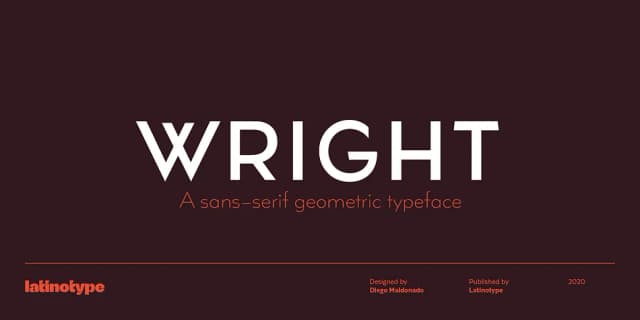 Wright by Latinotype — Decorative Font
