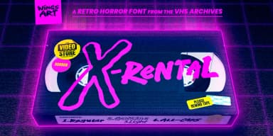 X-Rental by Wingsart Studio — Display Font — thumbnail 4